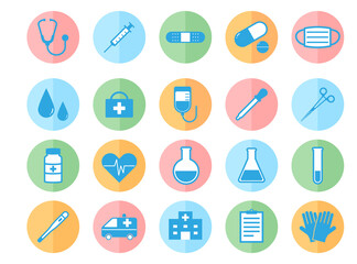 Medical icon set