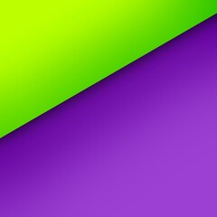 Abstract square background , green and purple color gradient background, illustration wallpaper