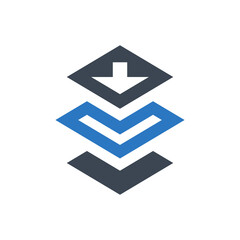 Object send back icon