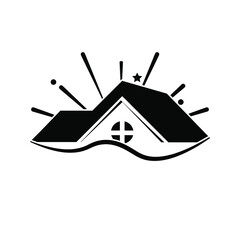 Eco-friendly homes. home vector,on blank background . Eps 10