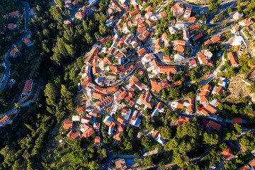Foini, a village in the Troodos Mountains of Cyprus. Limassol District