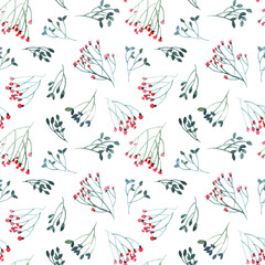 Watercolor organic pattern