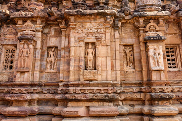 The Virupaksha Temple at Pattadakal temple complex, Karnataka, India