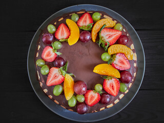 plate of fruit