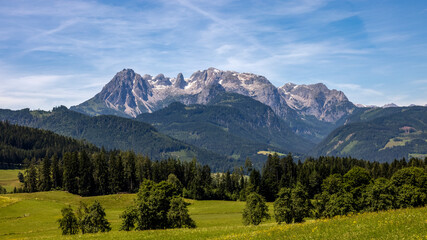 Landschaft Werfen und Werfenweng - Österreich