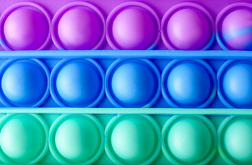 Bright fidget toy as background