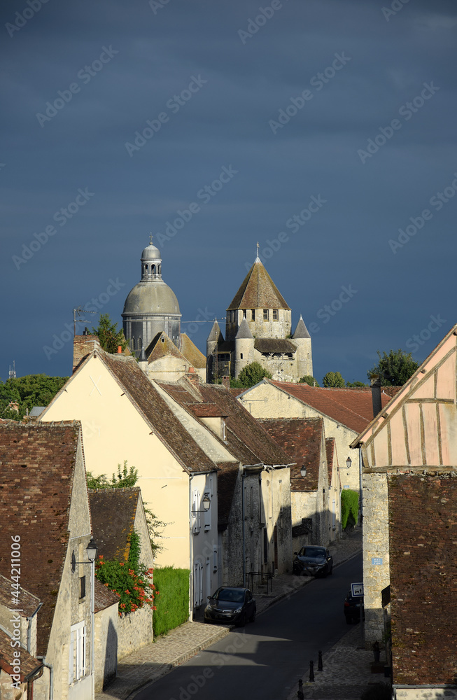 Poster Provins, Frankreich