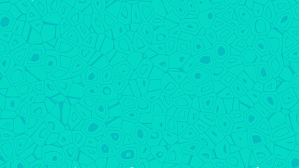 Green geometric poligonal cells, abstract mosaic background, vector illustration.