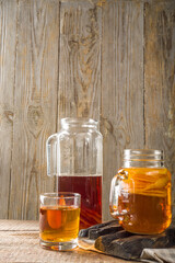 Fermented drink Kombucha