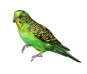 The budgerigar (Melopsittacus undulatus)