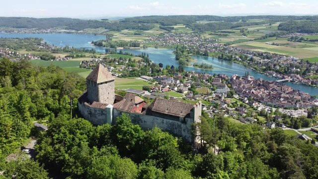 Die Burg Hohenklingen, oberhalb von Stein am Rhein - Teil 4 von 6