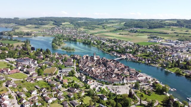 Die Altstadt von Stein am Rhein im Sommer - Teil 5 von 7