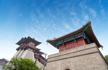 Obraz premium Yingtian Gate is the south gate of Luoyang City in the Sui and Tang Dynasties. It was built in 605.