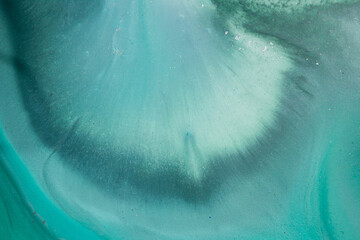 Acrylic abstract paint. Closeup of the painting. Colorful abstract painting background. Highly-textured oil paint. High quality details.