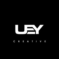 UEY Letter Initial Logo Design Template Vector Illustration