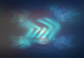creative abstract science or digital background blurred arrows design 3d-illustrationost popular beach in Koh Tao, the empty Sairee beach in Thailand at May, 2021