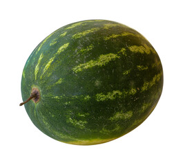 watermelon isolated on white background. Watermelon Clipping Path