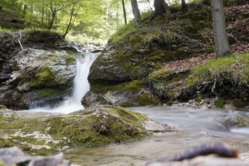 Kesselberg Wasserfall in Kochel am See