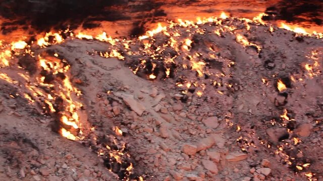 Darvaza Derweze gas crater Door to Hell