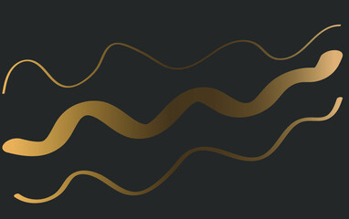 Vector abstract background with dynamic waves, line and particles. Illustration suitable for design. eps 10