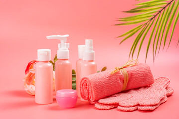 Spa, face and body care concept