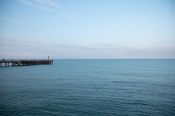 pier on the sea