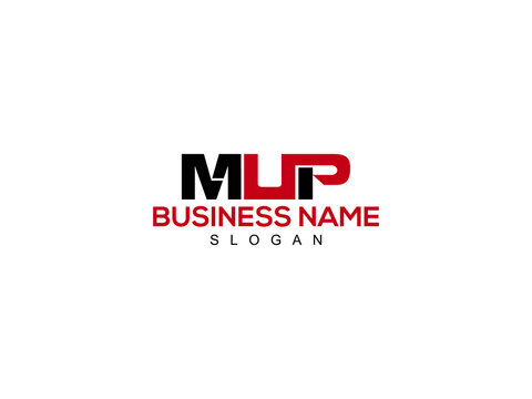 Letter MUP Logo Icon Vector Image Design For Company or Business