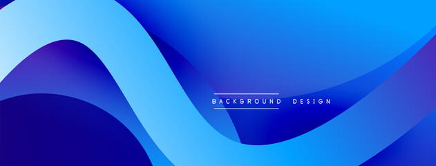 Abstract overlapping lines and circles geometric background with gradient colors