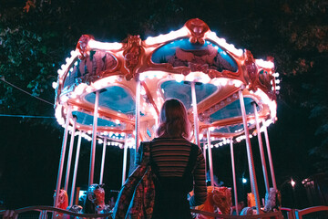wheel in the city girl back