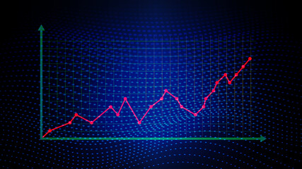 Financial chart, finance, economy, money, graph, exchange