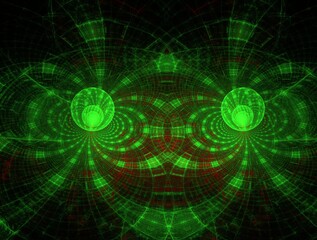 Imaginatory fractal background generated Image