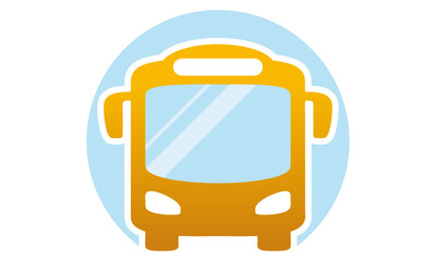 Fototapeta premium cute bus illustration
