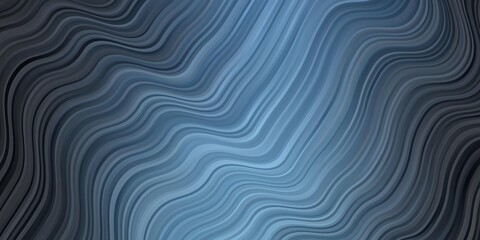 Dark BLUE vector pattern with curves.