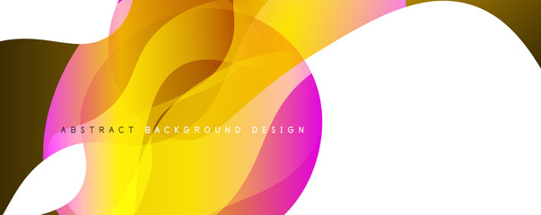 Trendy simple fluid color gradient abstract background with dynamic wave line effect. Vector Illustration For Wallpaper, Banner, Background, Card, Book Illustration, landing page
