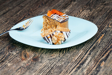 sweet cake made of peanuts, sugar