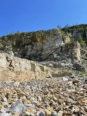 big rocks. Nature around ua