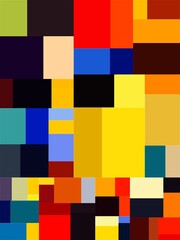 Graphical Abstract Painting Art Background Texture,Abstract Colorful Geometrical Artwork Poster,Modern Conceptual Art