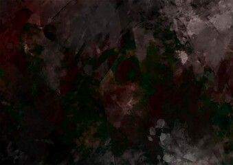 赤い幻想的な血の水彩テクスチャ背景
