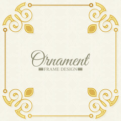 Classic ornamental decorative frames