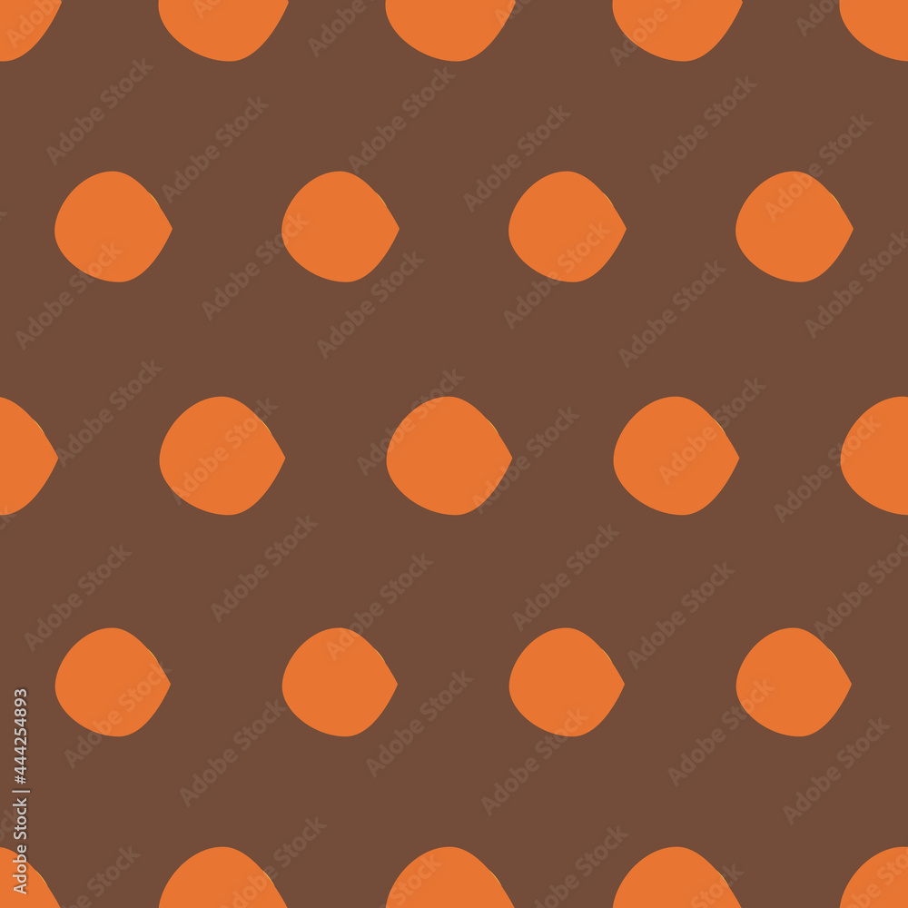 Poster crunchy dots vector seamless repeat pattern print background