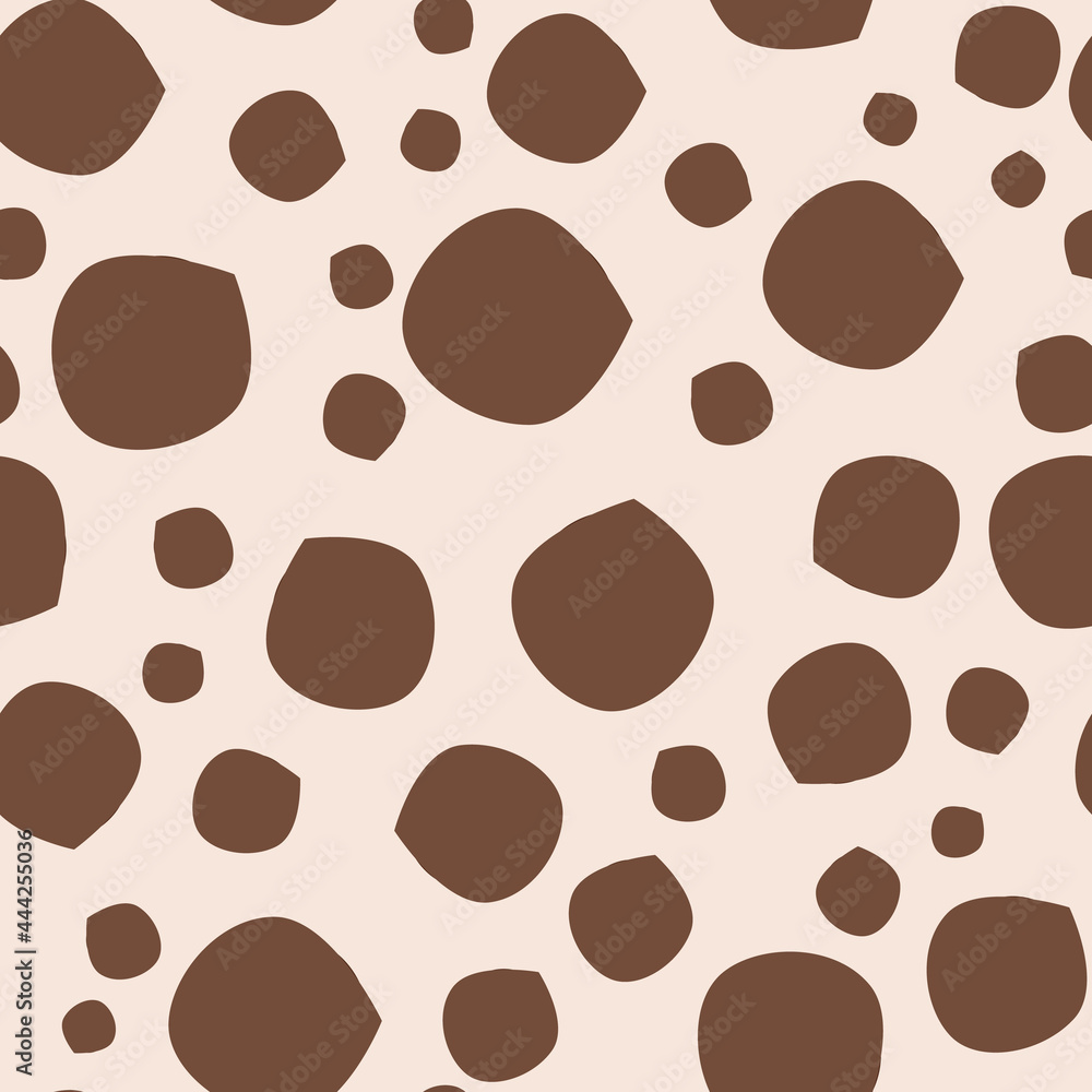 Poster crunchy dots vector seamless repeat pattern print background