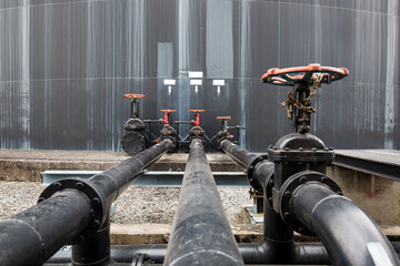 Pipe and valve