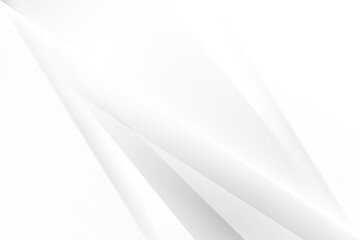 Abstract geometric white and gray color background. Vector illustration.	