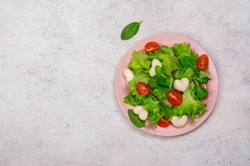 Valentines day salad