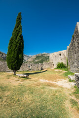 View of the fortress in Stari Bar