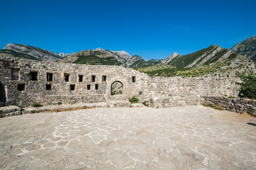 View of the fortress in Stari Bar