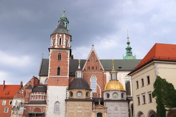 Obraz premium Landmarks of Krakow, Poland