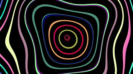 Abstract colorful  psychedelic graphics  background