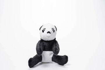soft toys isolated on white background.