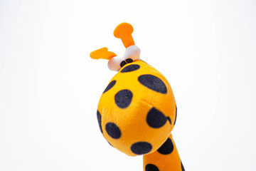 soft toys isolated on white background.